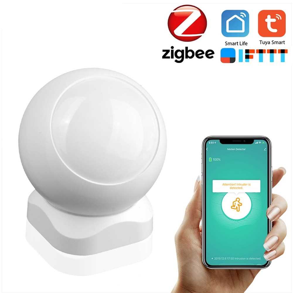 Tuya Powered ZigBee PIR Motion Sensor Wireless Passive Infrared