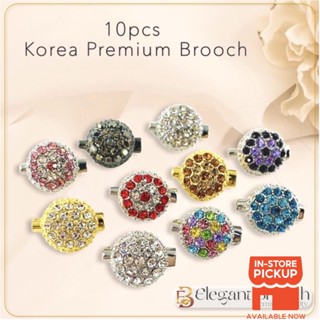 Elegant Brooch Pcs Korean Premium Baby Brooch Color White Series Pin