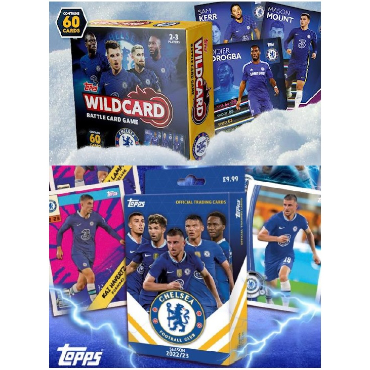 Topps Chelsea Fc Combo Set Official Fan Set Official