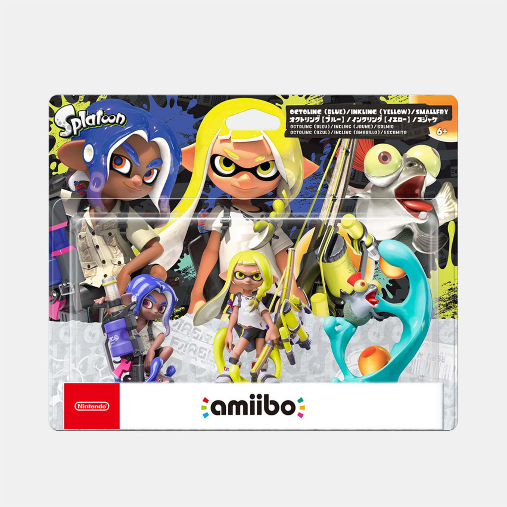 Amiibo Splatoon Series Inkling Octoling Smallfry Nintendo Switch Shopee Malaysia