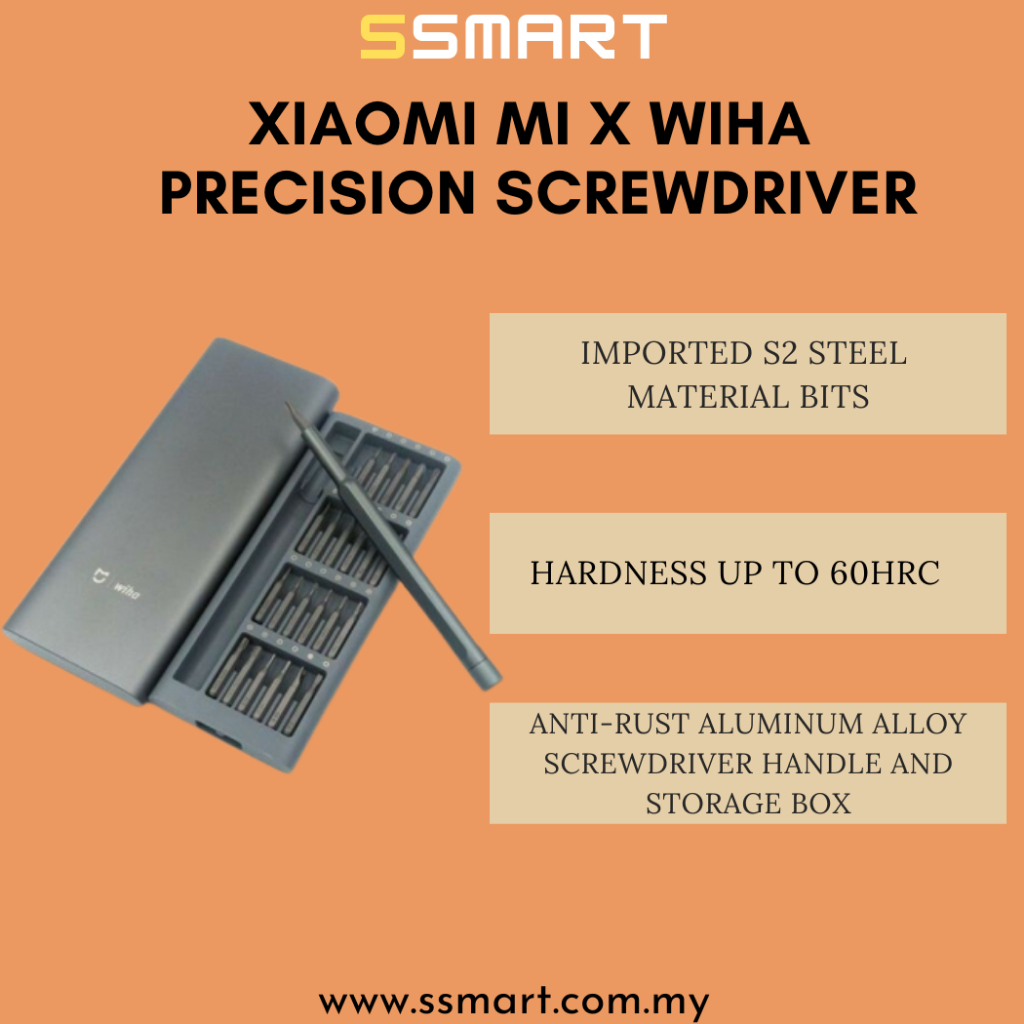 Global English Xiaomi Mi X Wiha Precision Screwdriver Shopee Malaysia