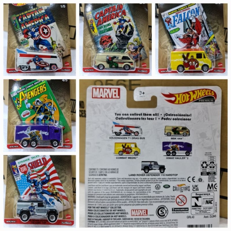 Hot Wheels Pop Culture 2021 Marvel Mix Shopee Malaysia