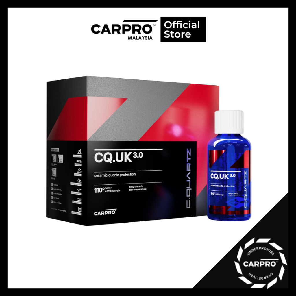 CARPRO CQuartz UK 3 0 50ml CQUK Ceramic Quartz Paint Coating Very