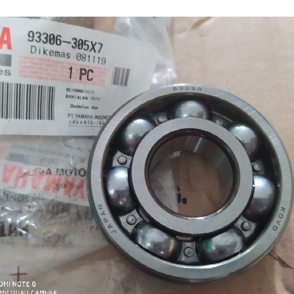 BERANI JAMIN 100 ORIGINAL BEARING KOYO 6305 R ORIGINAL YAMAHA