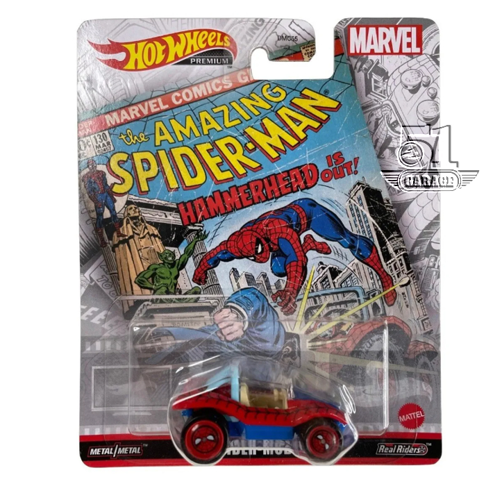 Hot Wheels Premium Spider Mobile Marvel The Amazing Spider Man Shopee Malaysia
