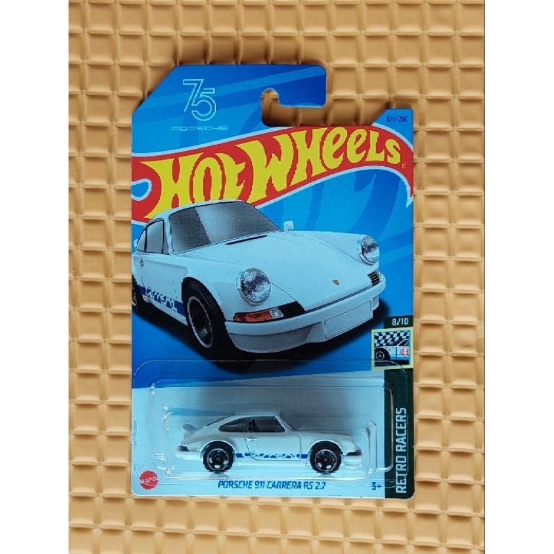 Hot Wheels Porsche Carrera Rs White Shopee Malaysia