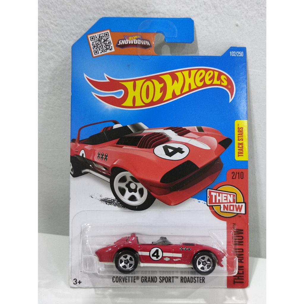 Hot Wheels Corvette Grand Sport Roadster Red Shopee Malaysia