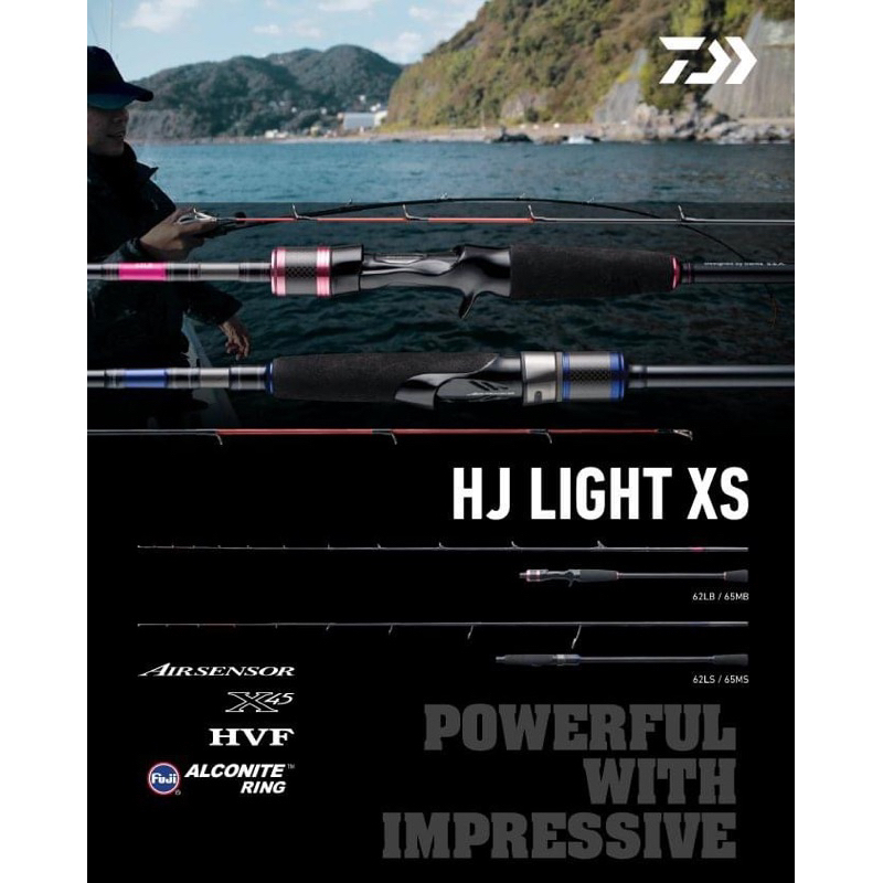 Daiwa Fishing Rod Hj Light Xs Baitcast Spinning Light Jigging