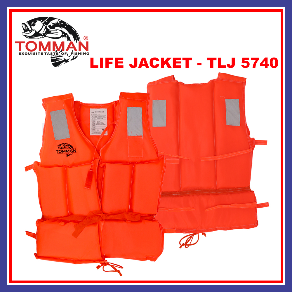 Tomman Life Jacket Tlj Fishing Vest Life Jacket Swimming Jaket