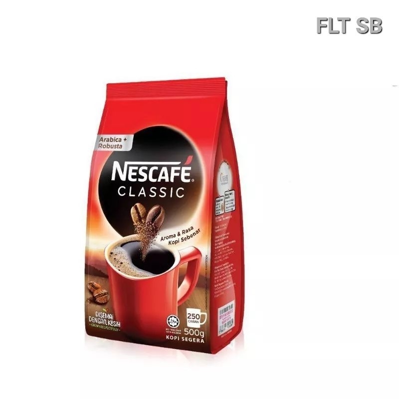 Nescafe Classic Refill Pack 500g Shopee Malaysia