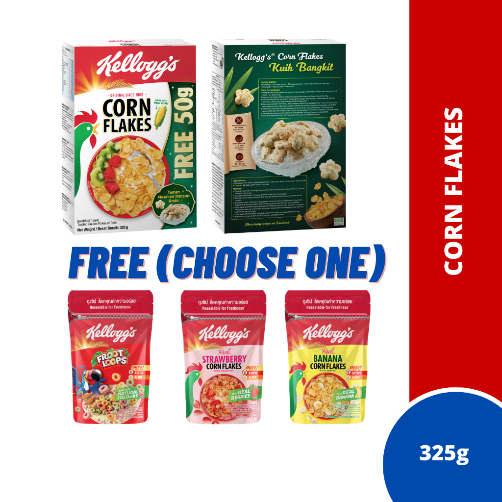 Kellogg S Corn Flakes Adult Cereal G Free Kellogg S Pouch