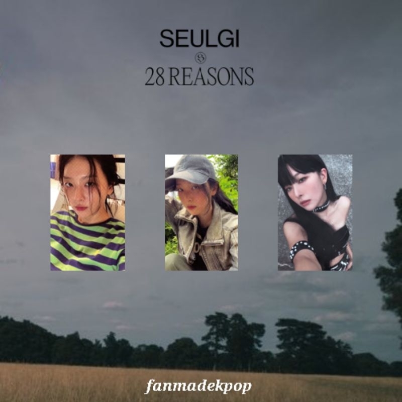 RED VELVET SEULGI Photocard Seulgi 1st Mini Album 28 Reasons