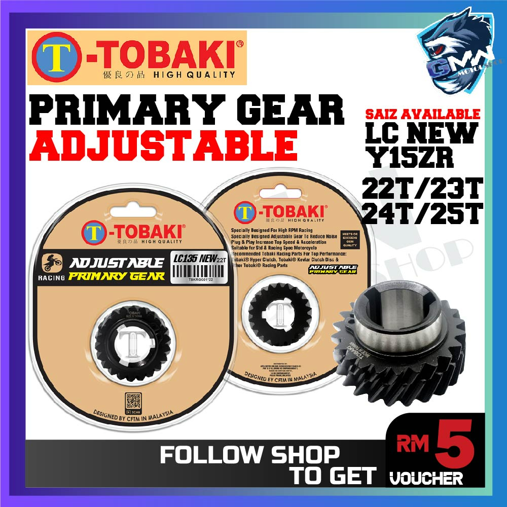 Tobaki Racing Primary Gear Silent Yamaha Y Zr Y Z Lc S S T T