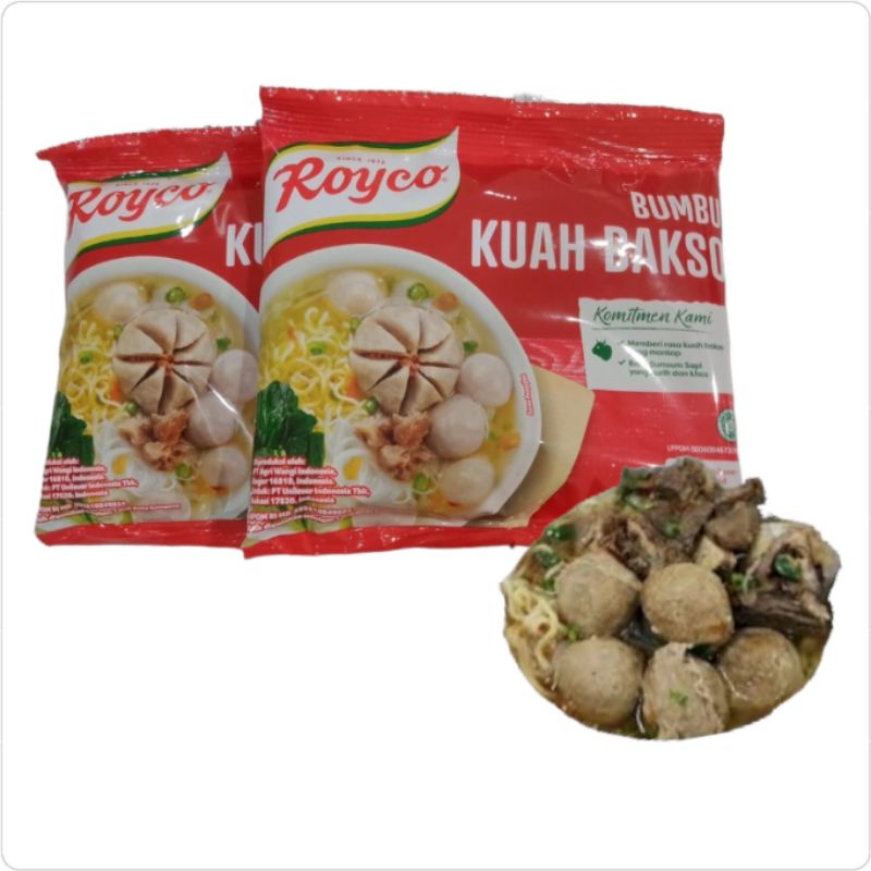 Royco Bumbu Kuah Bakso Ufs Rasa Sumsum Sapi Shopee Malaysia