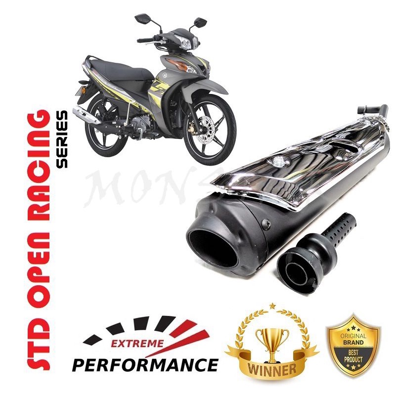 Lagenda 115 FI 28mm Ekzos Std Open Racing Exos Power Exhaust Pipe