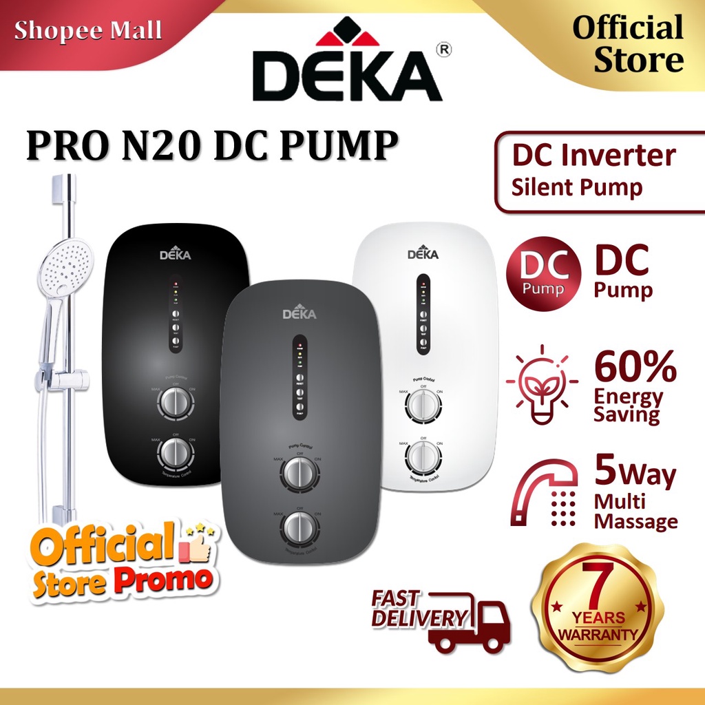 Deka Pro N Dc Pump Instant Heat Water Heater With Dc Inverter Pump