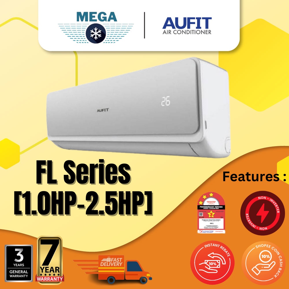 Aufit Aircond Standard Non Inverter R Hp Hp Fl Series