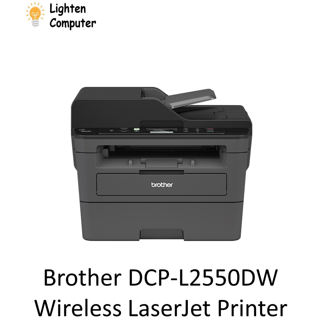 Brother Dcp L Dw Wireless All In One Mono Laser Printer Home Office