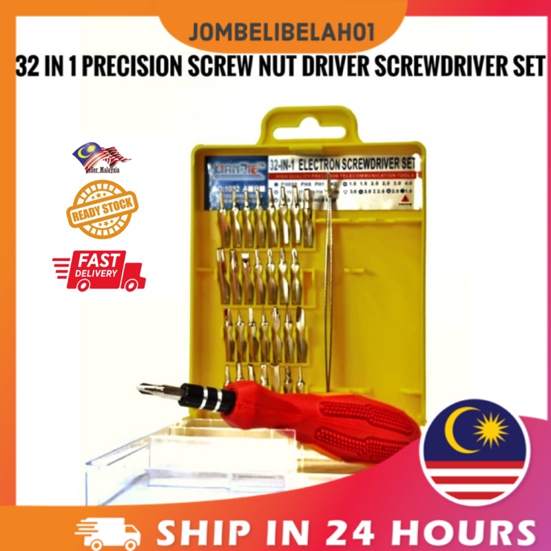 32pcs In 1 Precision Screwdriver Set Magnetic Screwdriver Set Phone