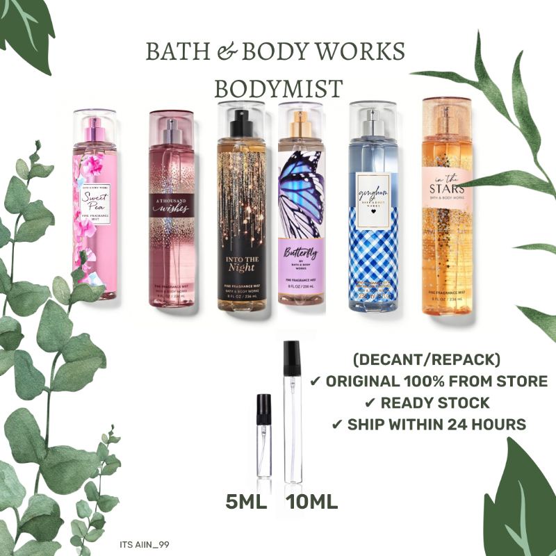 Original Bbw Decant Repack Ml Ml Shopee Malaysia