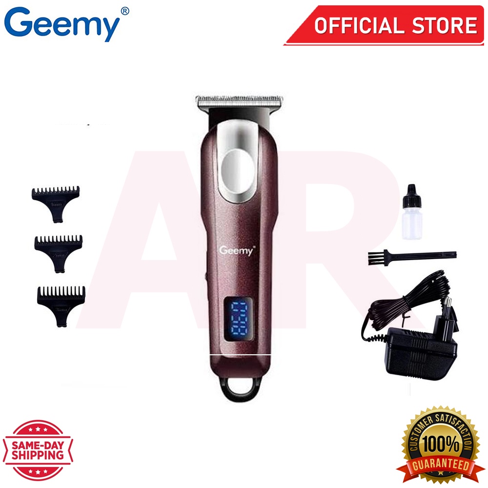 Geemy GM 6662 Hair Clipper Rechargeable Hair Trimmer Men Beard Trimmer