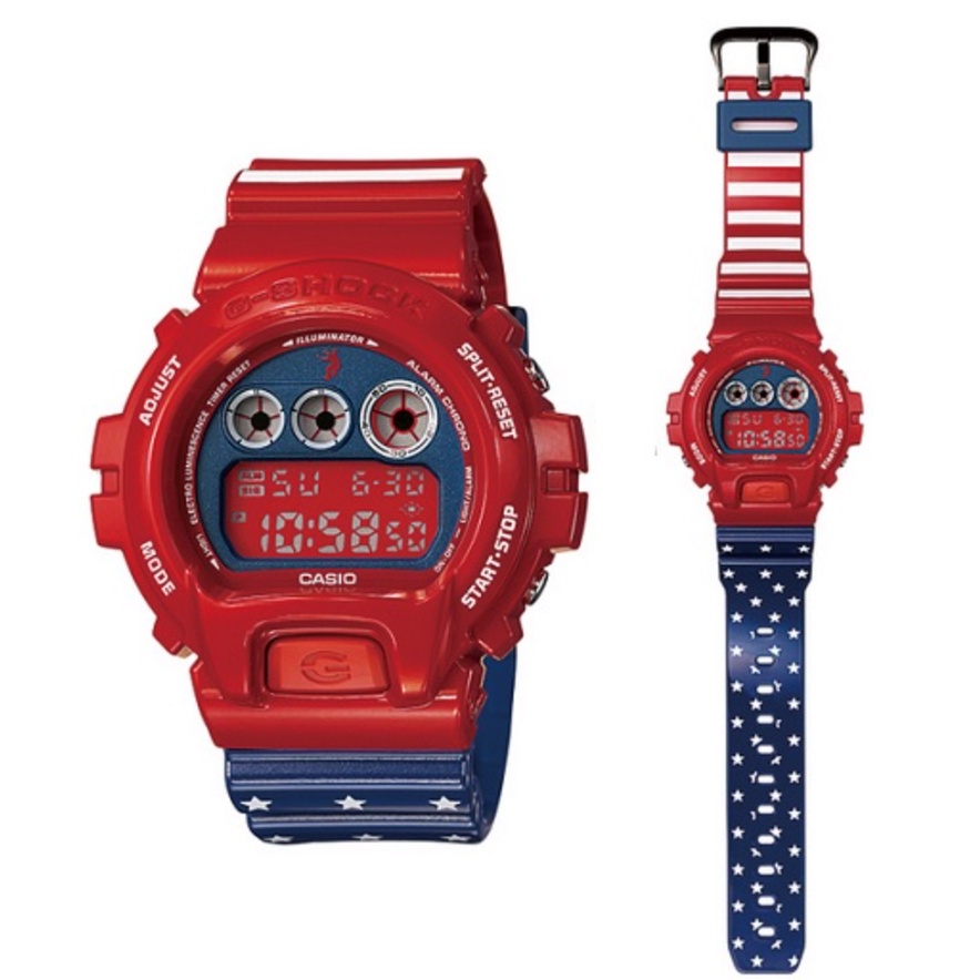 Dw Pegleg G Shock Red Limited Edition Autolight Waterproof Dw