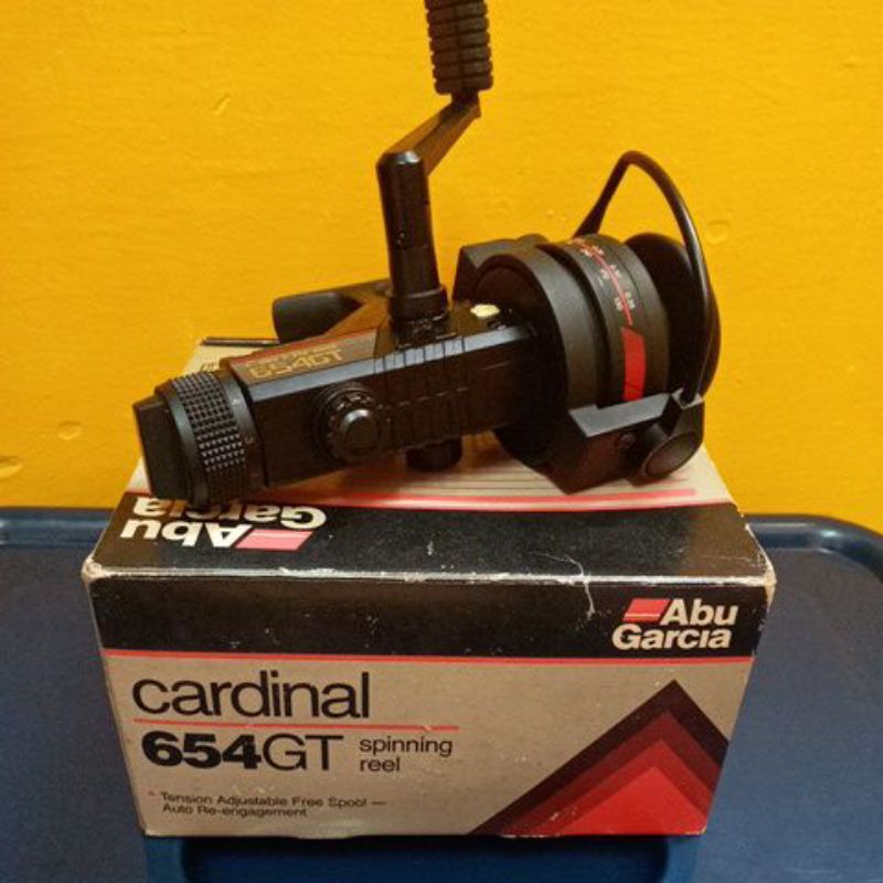 ABU GARCIA CARDINAL 654GT SPINNING REEL ORIGINAL AND RARE Shopee