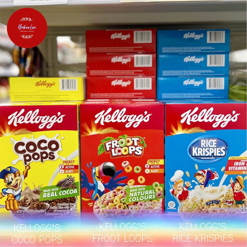 Kellogg S Coco Pops Cereal G Kellogg S Froot Loops G Kellogg