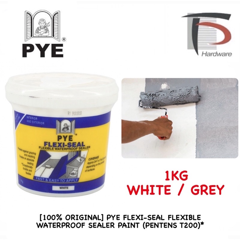 100 ORIGINAL PYE FLEXI SEAL FLEXIBLE WATERPROOF SEALER PAINT