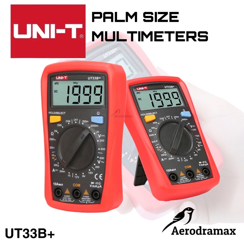 Uni T Ut B Palm Size Multimeters Shopee Malaysia