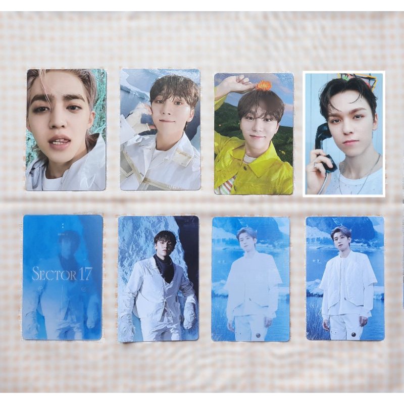 Seventeen Sector Official Album Photocard Pc Shopee Fansign Pob