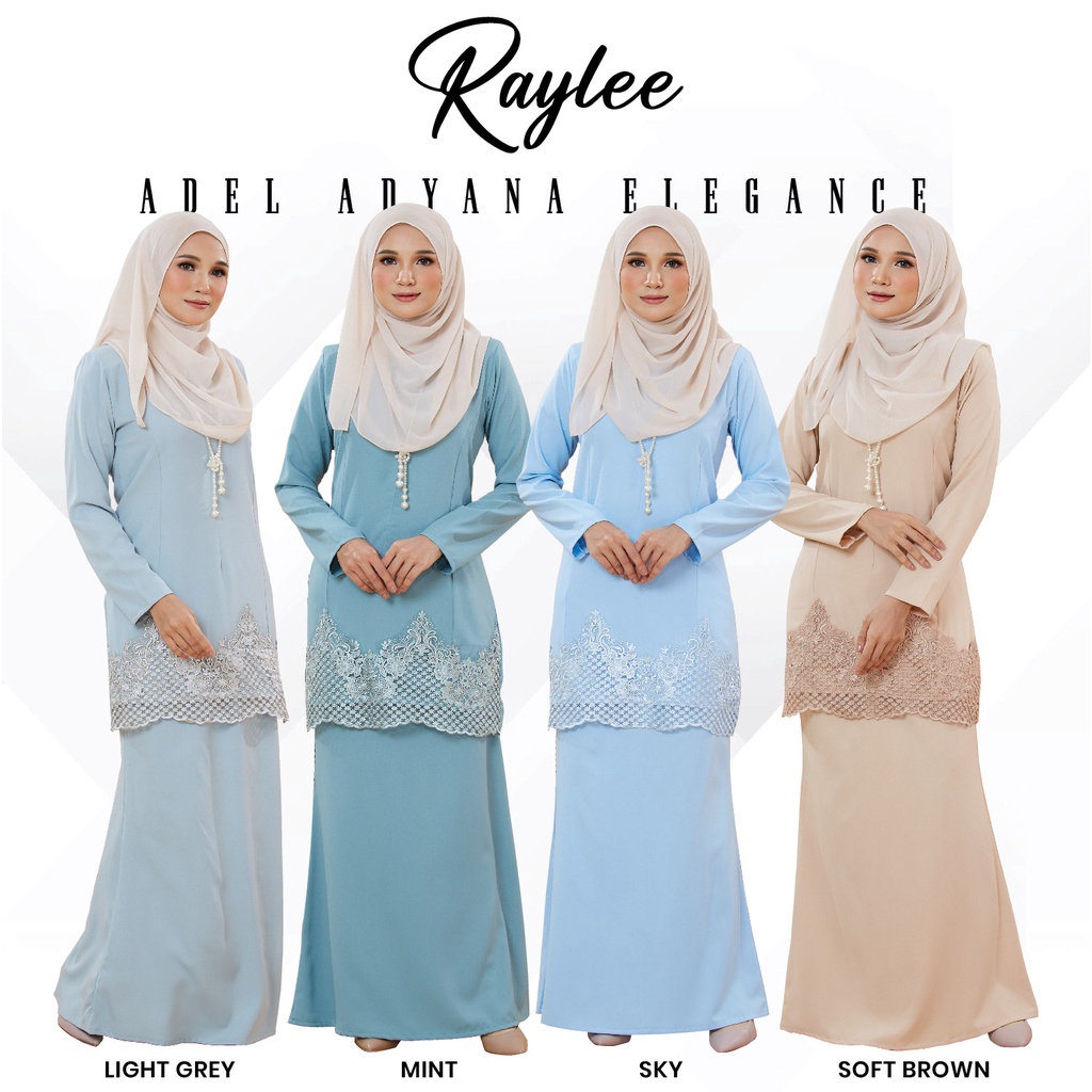 Baju Kurung Raylee Baju Raya Kurung Lace Moden Murah I Baju