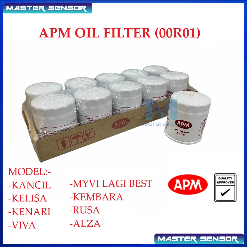 APM GENUINEPERODUA OIL FILTER MYVI ALZA VIVA KANCIL KENARI KELISA