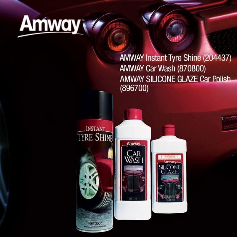 AMWAY CAR WASH SILICONE GLAZE TYRE SHINE Shopee Malaysia