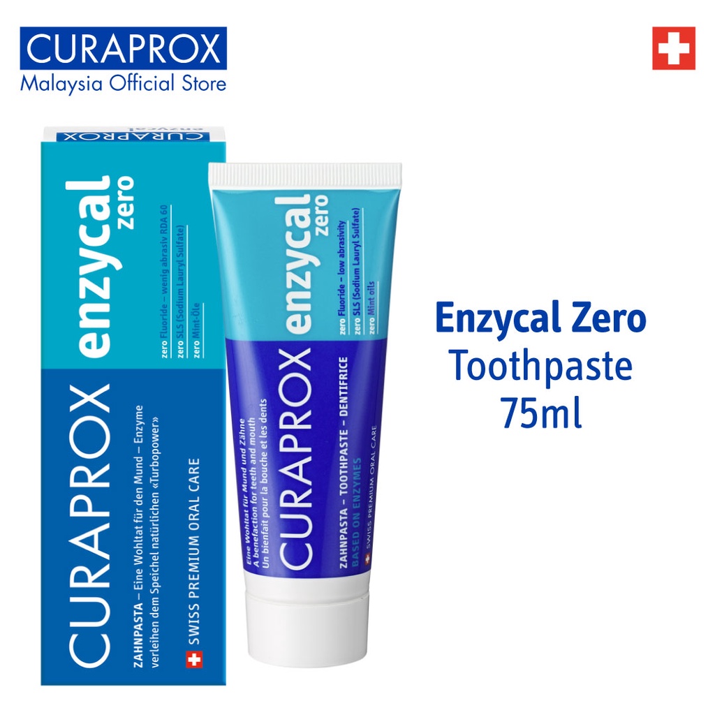 Curaprox Enzycal Zero Toothpaste Ml Shopee Malaysia