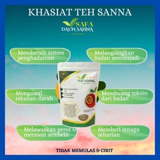 Original Teh Sanna Safa Pakej B Free Shipping Daun Sanna Senna