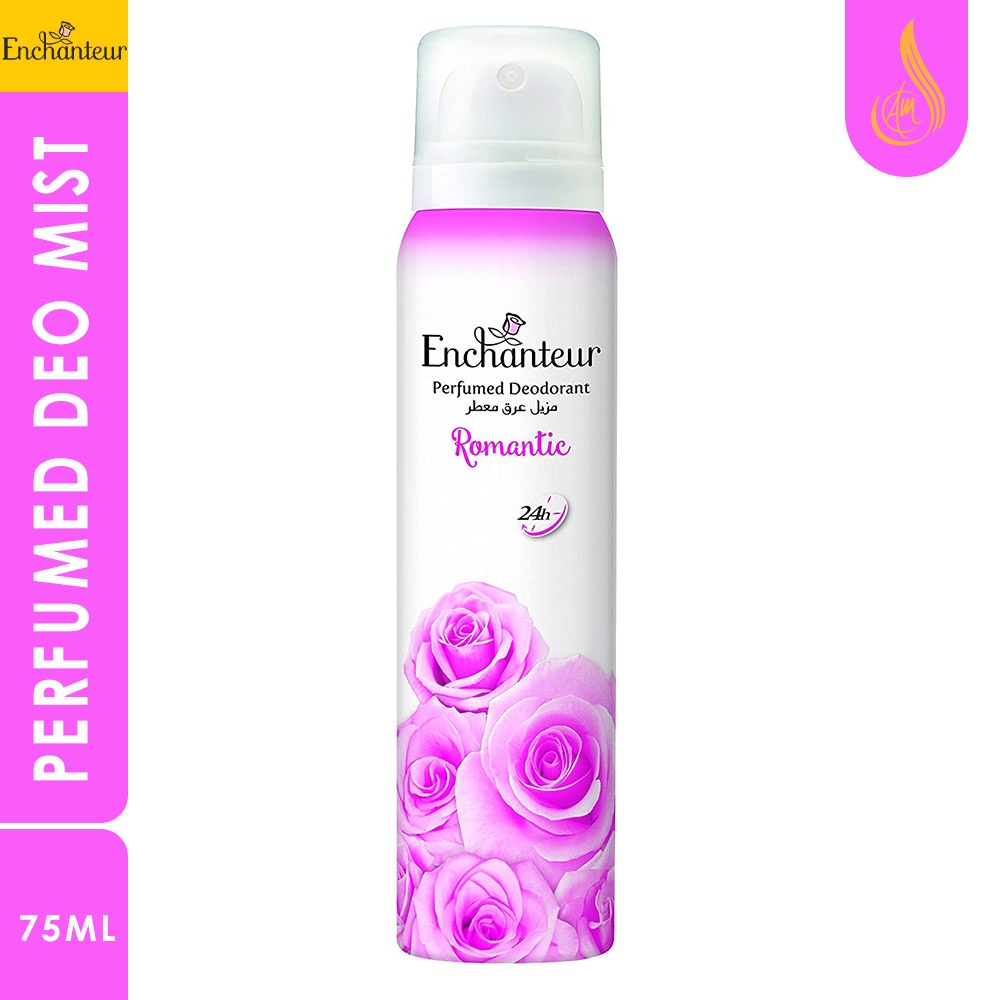 Enchanteur Romantic Perfumed Deo Mist Hours Protection Ml