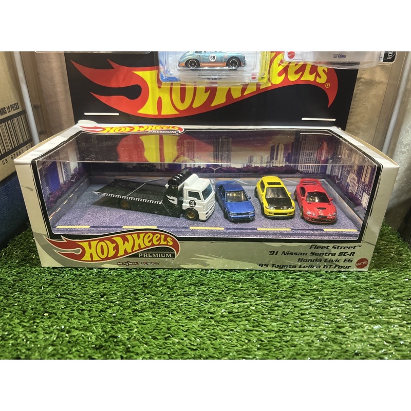 Hot Wheels 91 Nissan Sentra SE R Honda Civic EG 95 Toyota Celica GT