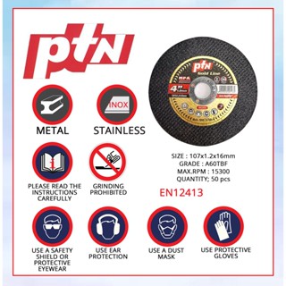 Ptn Cutting Disc Gold Line X Mm En Box Pcs Cutting