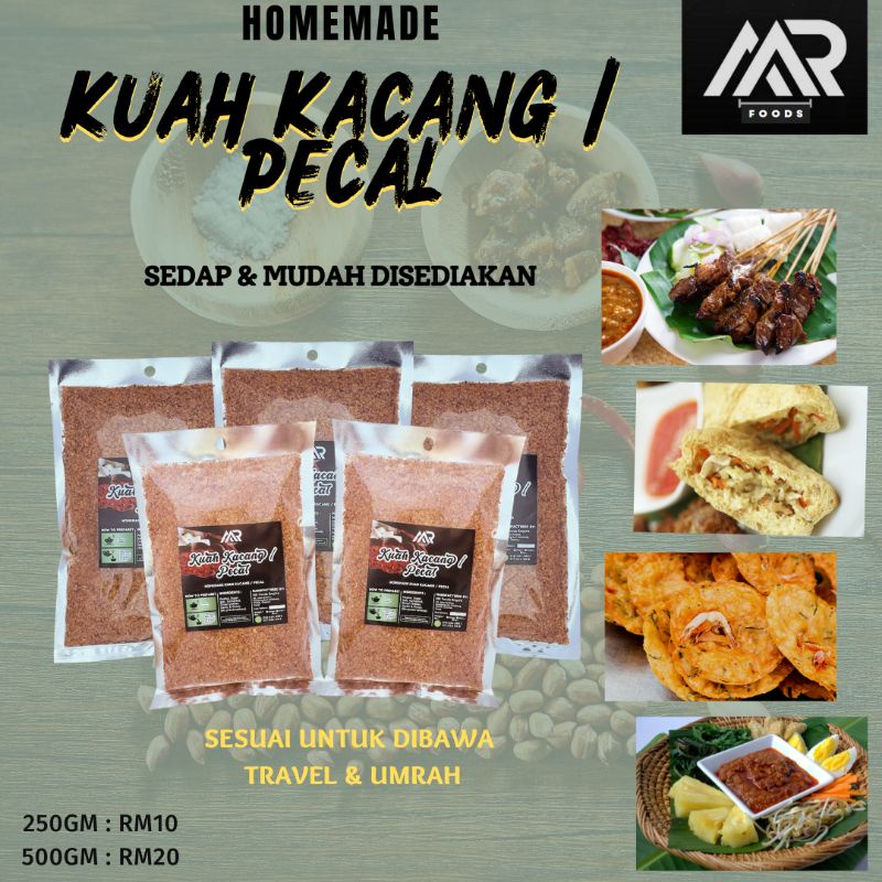 KUAH KACANG PECAL KUAH SATE MR Foods Product Muslim Shopee Malaysia