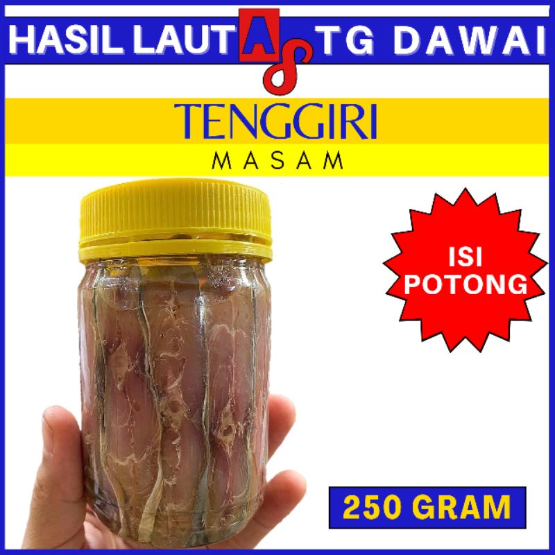 Isi Ikan Tenggiri Masam Tanjung Dawai 250g Shopee Malaysia