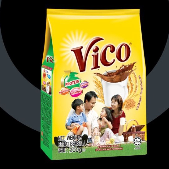 Vico Chocolate Malt Drink 200g 400g Shopee Malaysia