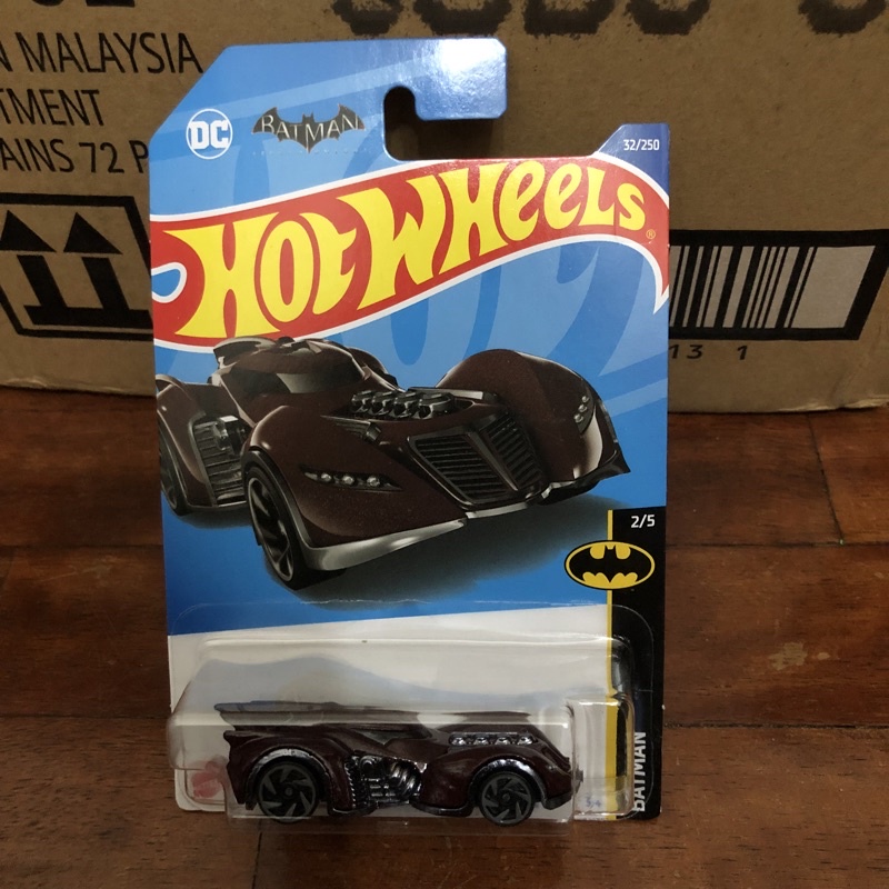 Hot Wheels Batman Arkham Asylum Batmobile Batman Shopee Malaysia