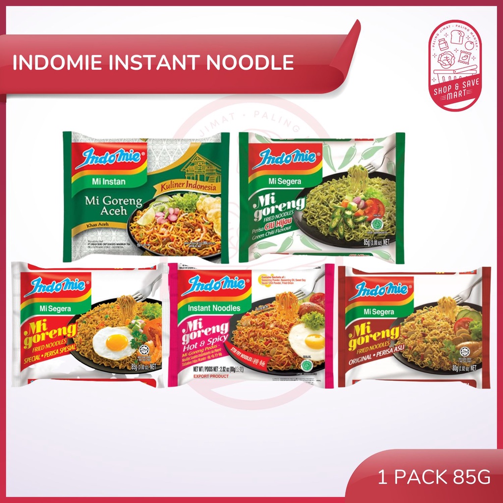 Indomie Mee Goreng Instant Noodle Pack Flavor Original Special