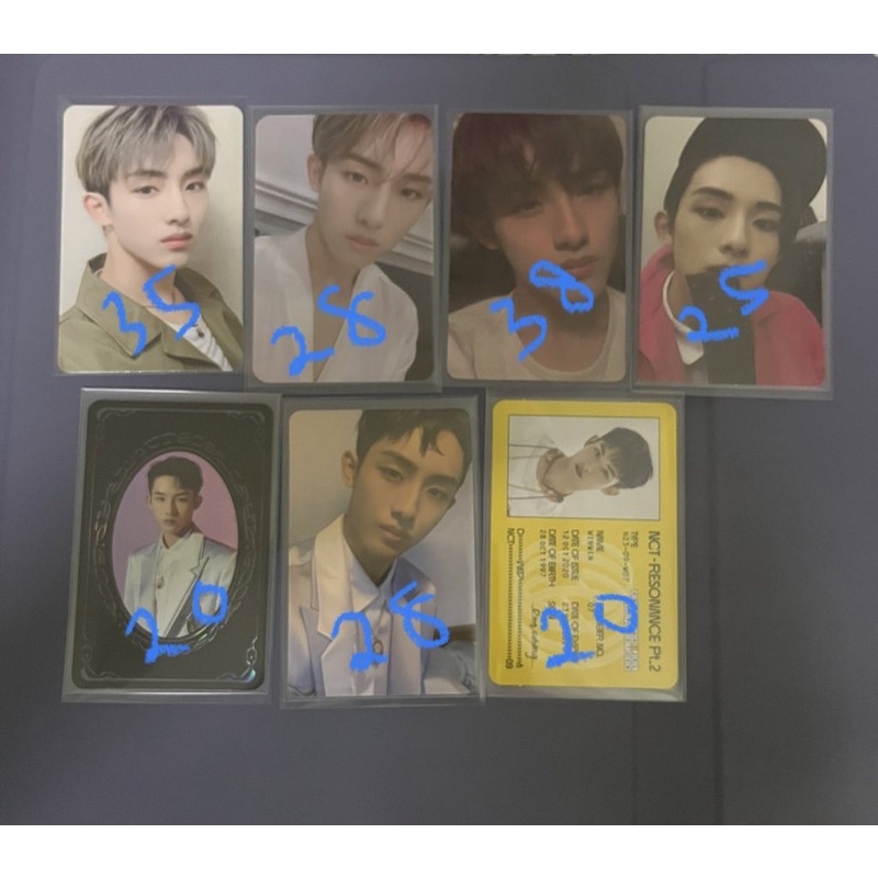 Nct Wayv Winwin Photocard Circle Card Shopee Malaysia