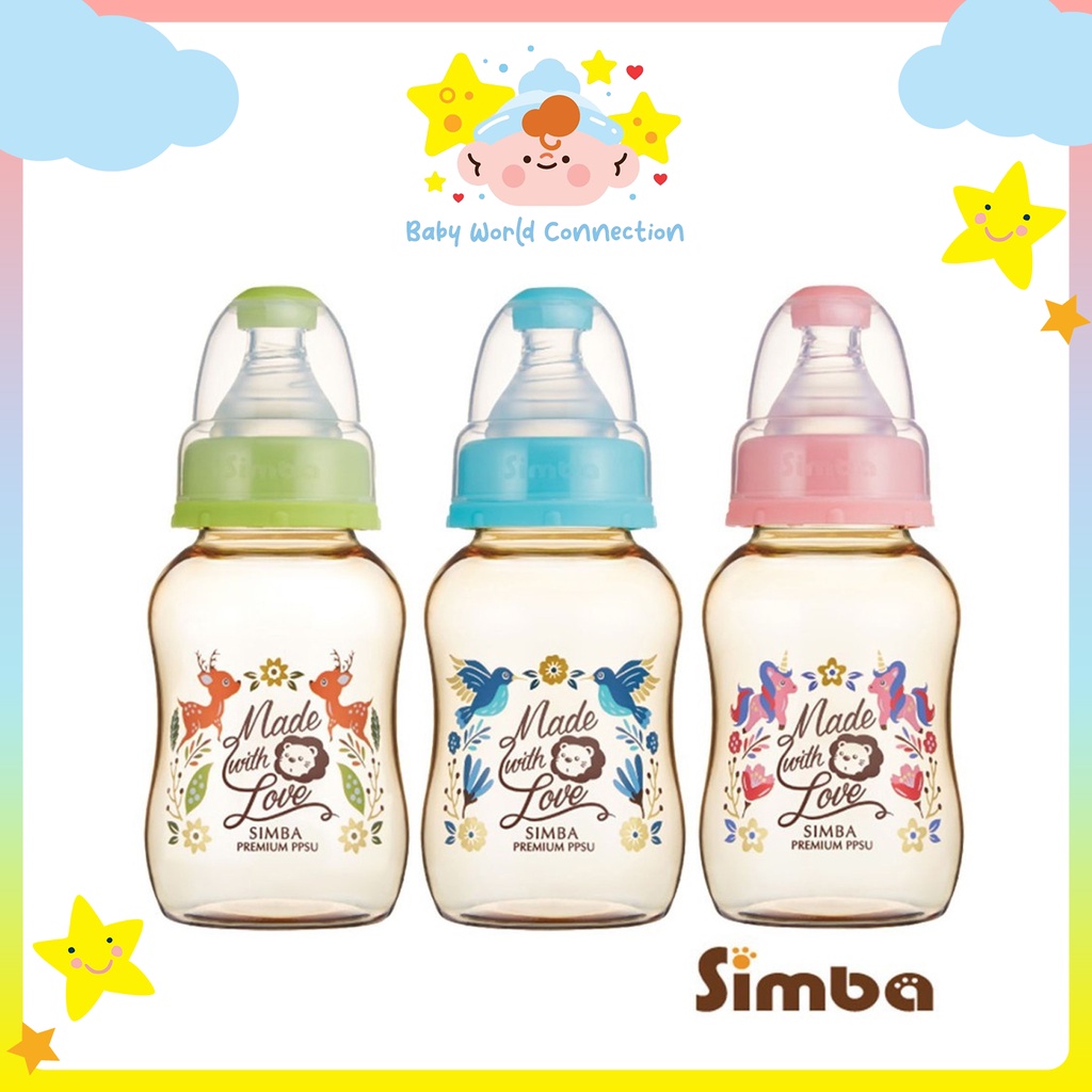 SIMBA DOROTHY WONDERLAND PPSU STANDART NECK FEEDING BOTTLE 150ML 5OZ