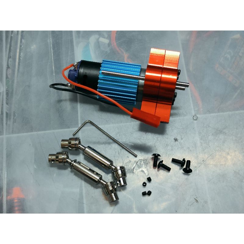 Mn Mn S Mn Wpl Upgrade Metal Single Gearbox Siap Solder Shopee