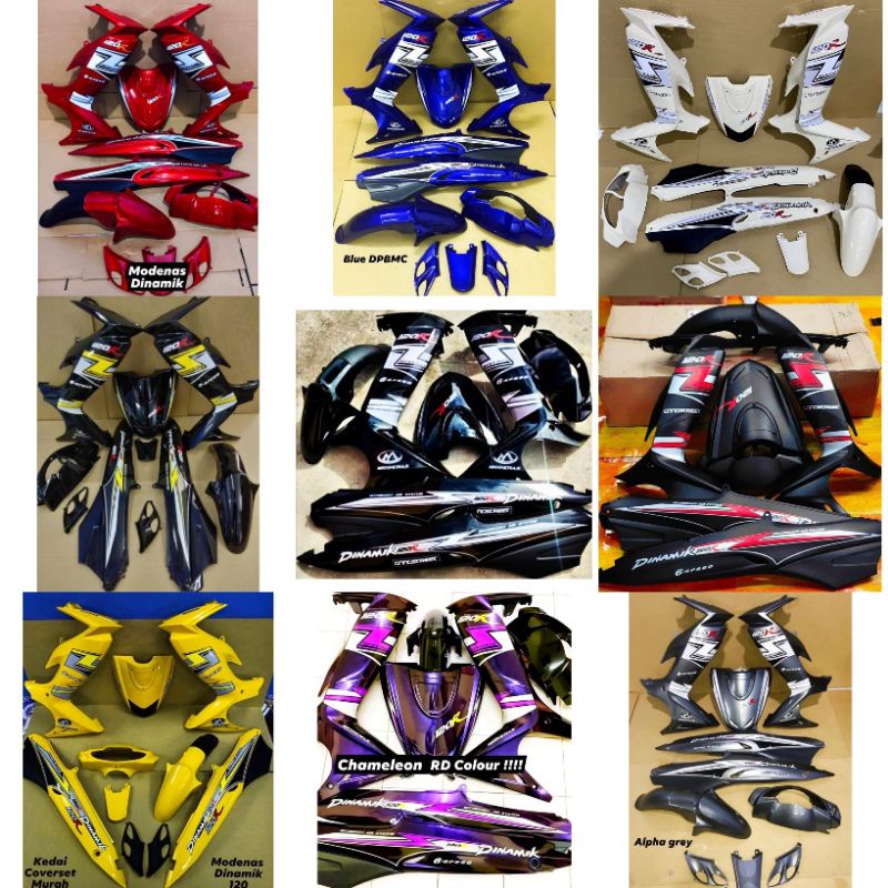 Coverset Dinamik Modenas Modenas Dinamik Colour Original Hld Siap