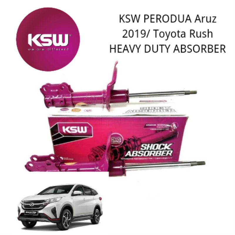 Ksw Perodua Aruz Toyota Rush Heavy Duty Absorber Shopee Malaysia