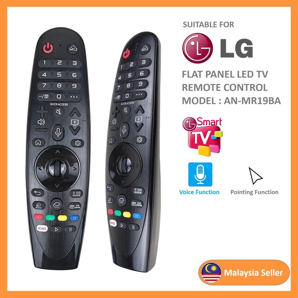 Suitable For LG AN MR19BA Voice Function Pointing Function Netflix